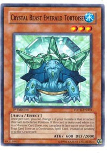 Crystal Beast Emerald Tortoise | FOTB-EN003